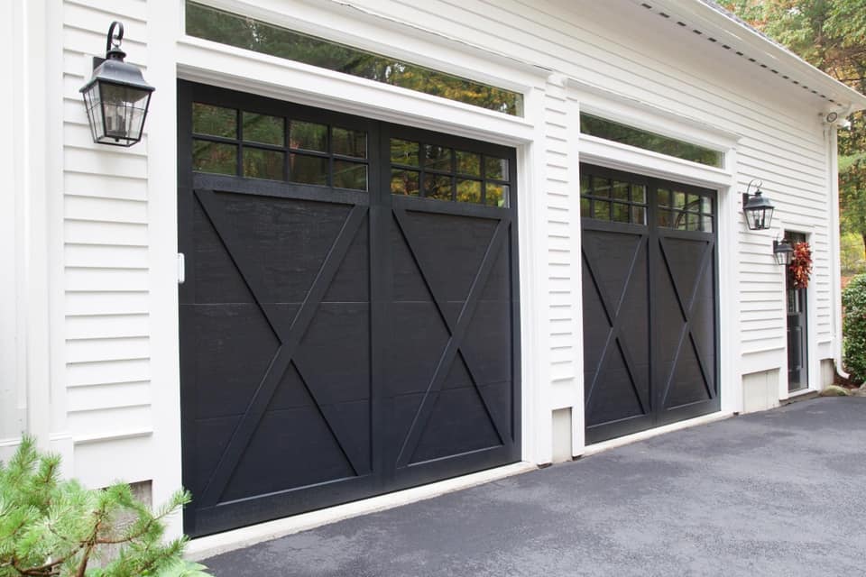 double single garage door installation Lenexa KS