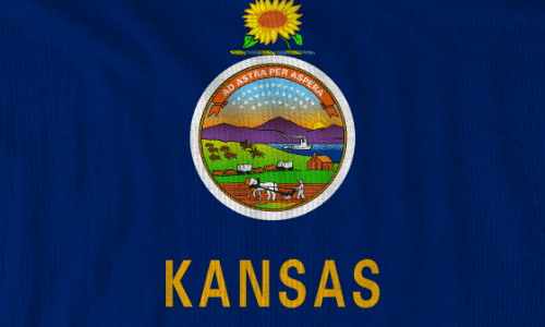 State of Kansas State Flag