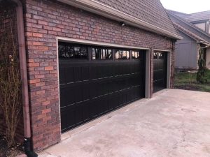 broken garage door