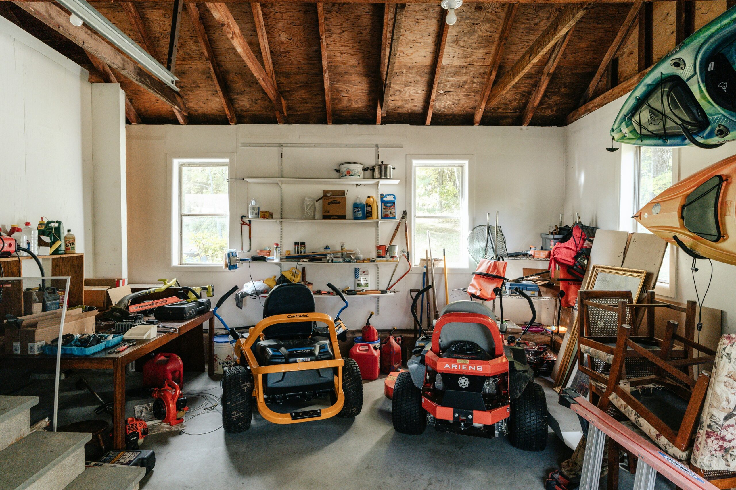 garage cleaning